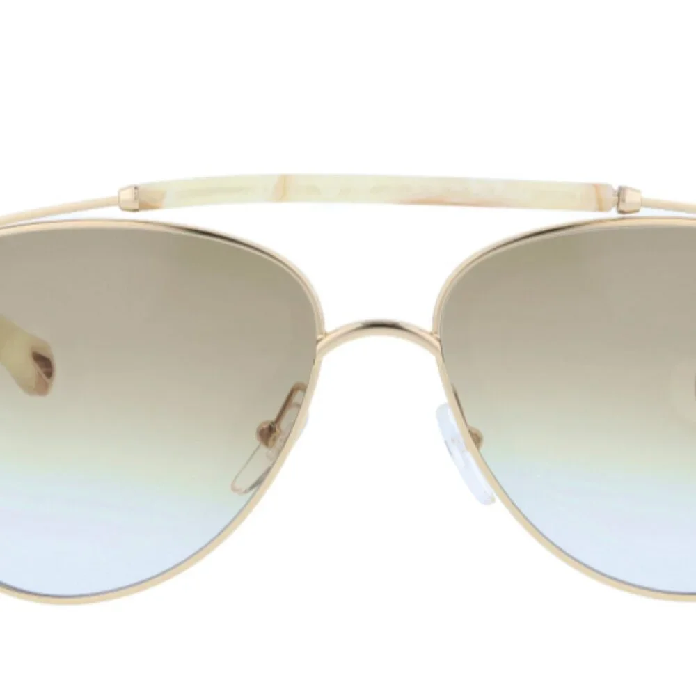 59mm Aviator Brow Bar Sunglasses - Picture 2 of 3